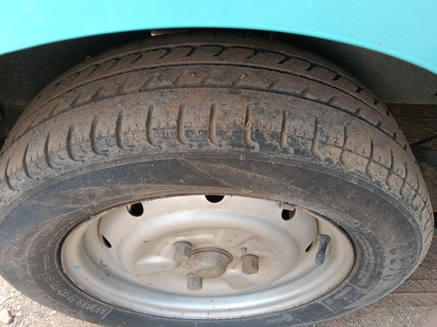 2012 Tata Nano CX, Petrol, Manual, 72,511 km, tyre