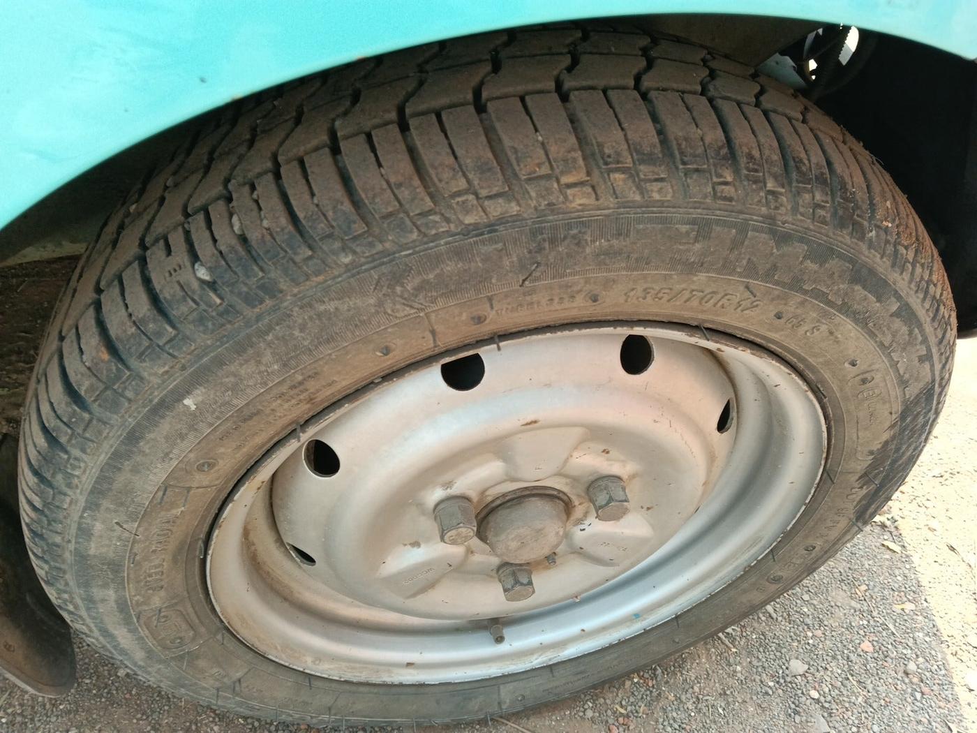 2012 Tata Nano CX, Petrol, Manual, 72,511 km, tyre