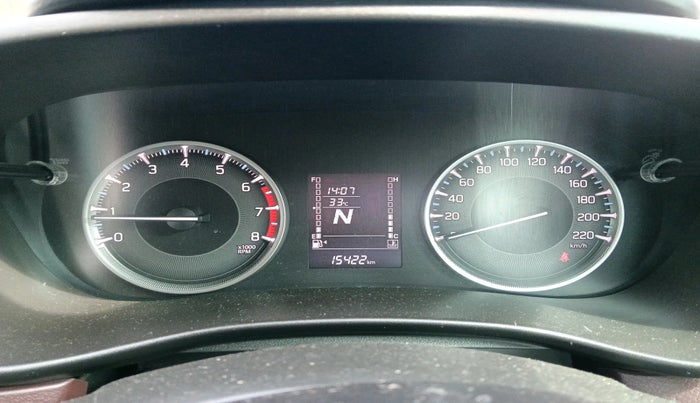 2024 Maruti FRONX DELTA PLUS 1.2L AGS, Petrol, Automatic, 15,422 km, interior