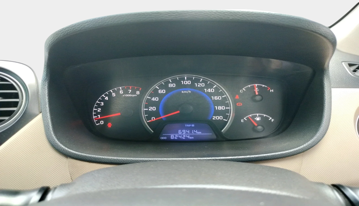 2016 Hyundai Grand i10 SPORTZ 1.2 KAPPA VTVT, Petrol, Manual, 82,424 km, interior