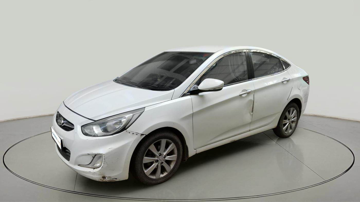 2012 Hyundai Verna FLUIDIC 1.6 CRDI SX OPT AT, Diesel, Automatic, 99,651 km, exterior
