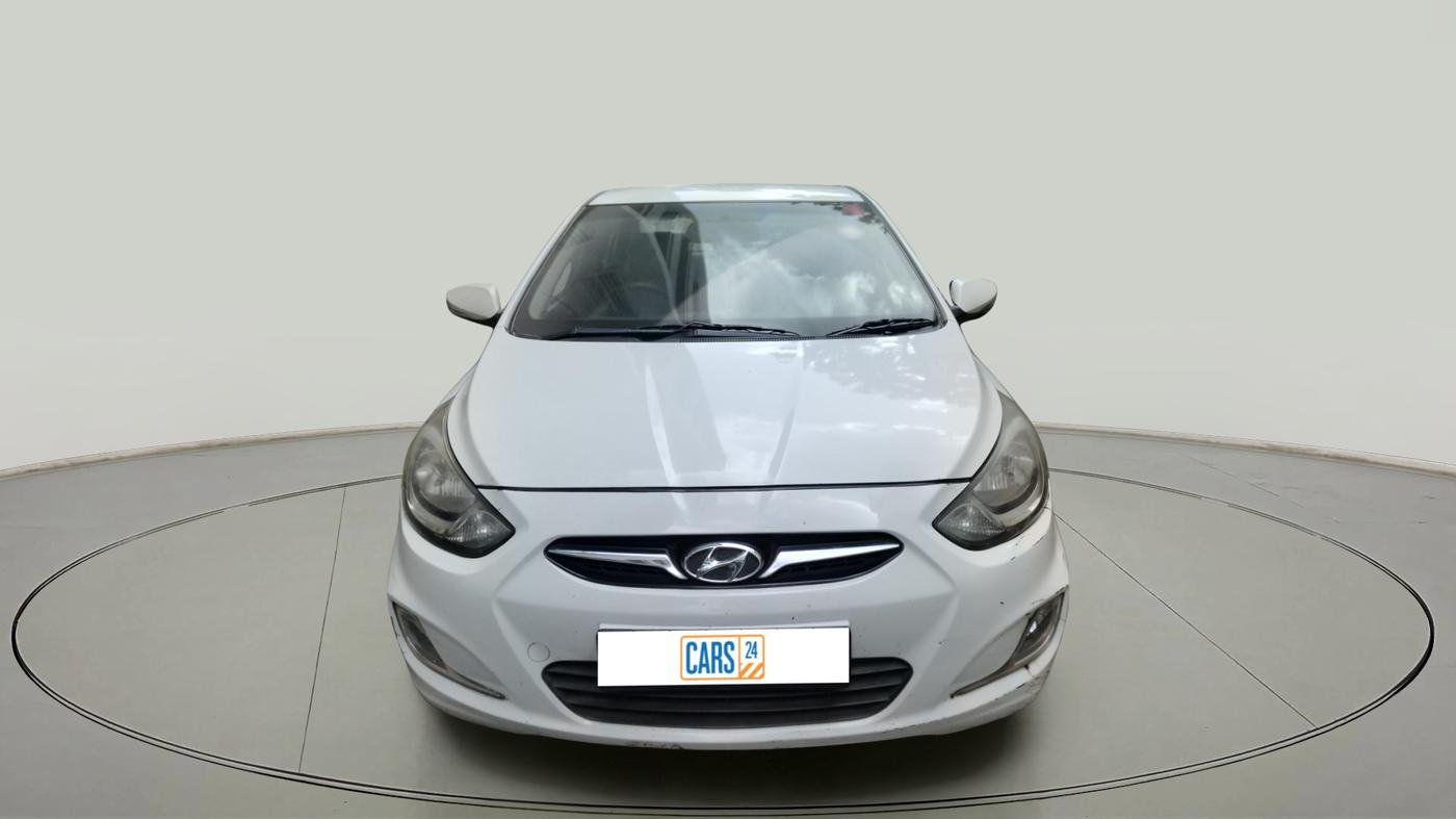 2012 Hyundai Verna FLUIDIC 1.6 CRDI SX OPT AT, Diesel, Automatic, 99,651 km, exterior