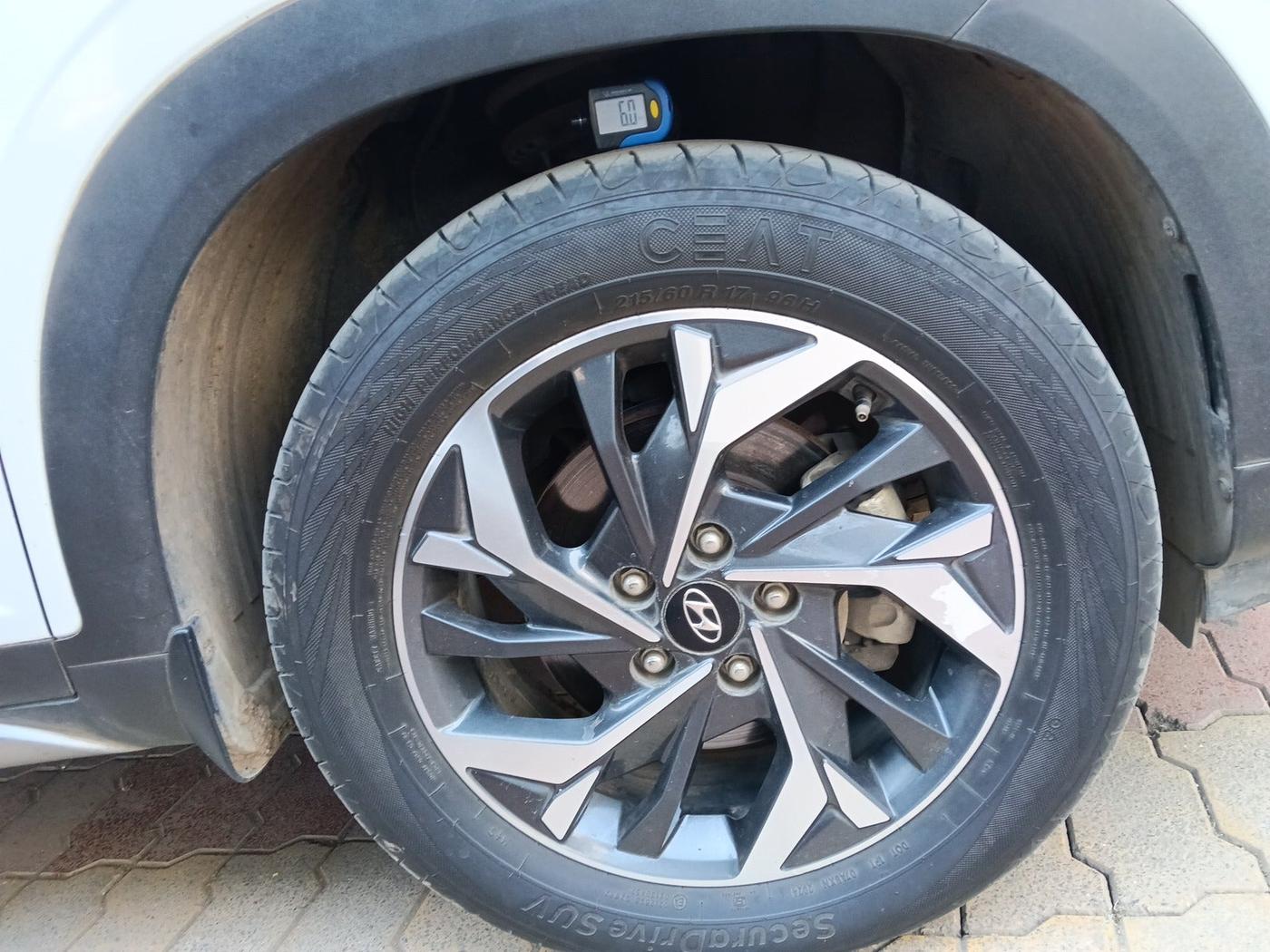2022 Hyundai Creta SX (O) 1.5 DIESEL, Diesel, Manual, 69,479 km, tyre