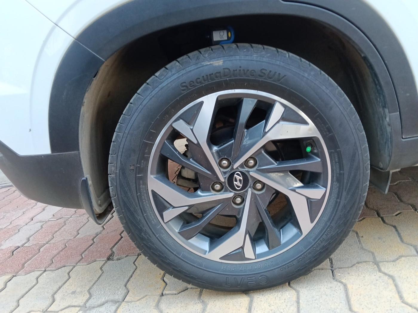 2022 Hyundai Creta SX (O) 1.5 DIESEL, Diesel, Manual, 69,479 km, tyre