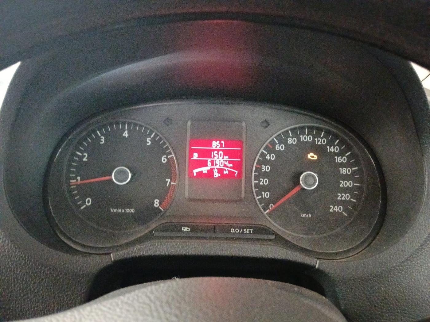 2012 Volkswagen Polo TRENDLINE 1.2L PETROL, Petrol, Manual, 61,904 km, interior