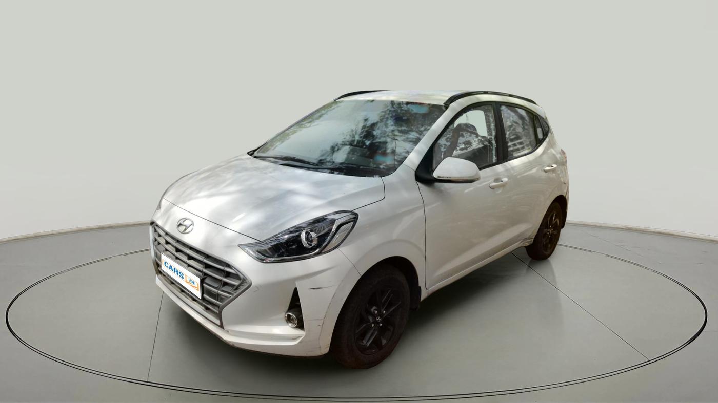 2021 Hyundai GRAND I10 NIOS SPORTZ AMT 1.2 KAPPA VTVT, Petrol, Automatic, 20,958 km, exterior