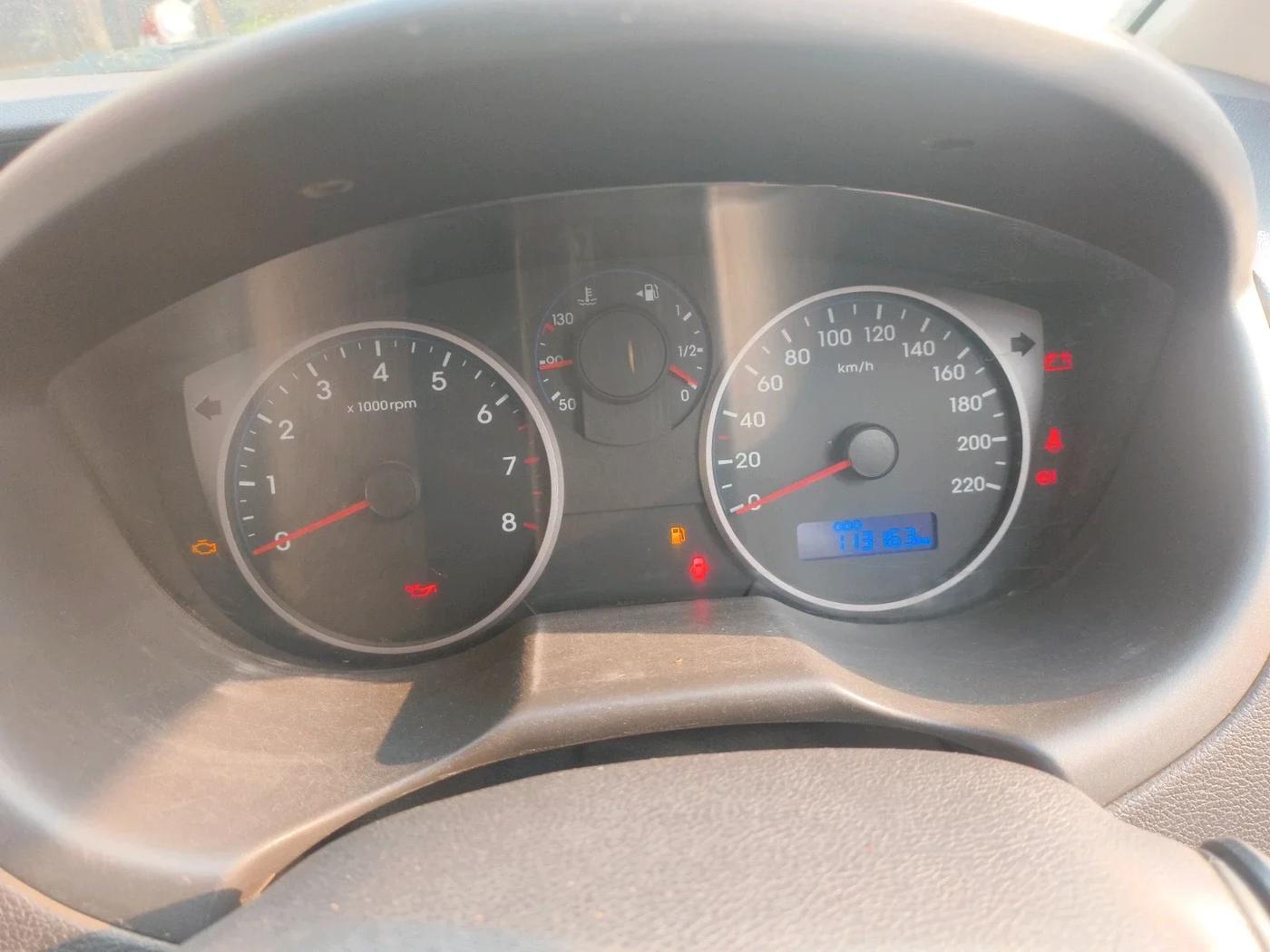 2012 Hyundai i20 MAGNA 1.2, CNG, Manual, 1,13,163 km, interior
