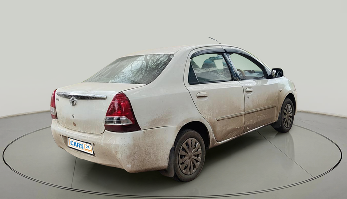 2011 Toyota Etios G, Petrol, Manual, 89,868 km, exterior