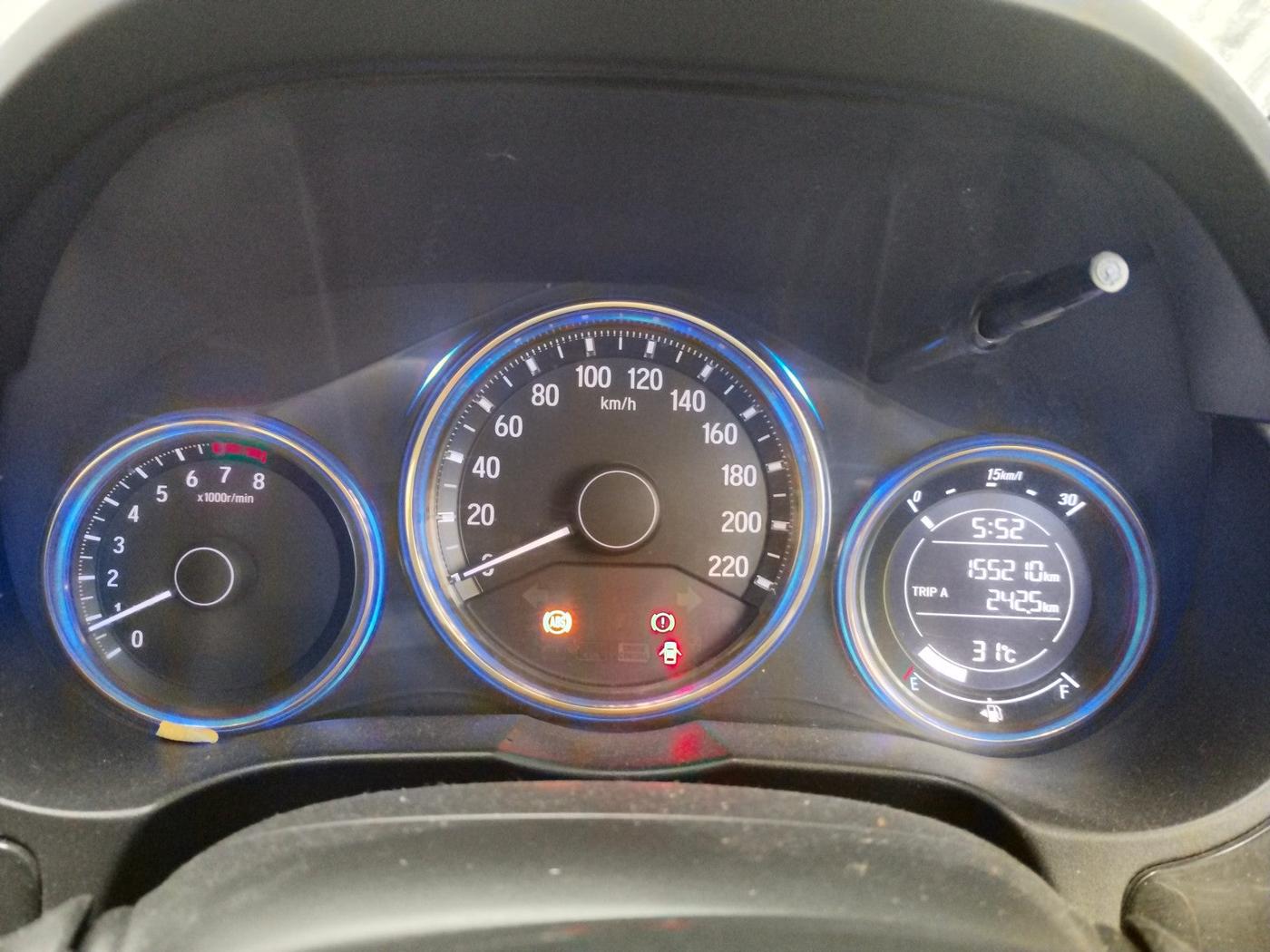 2014 Honda City 1.5L I-VTEC SV, Petrol, Manual, 1,55,210 km, interior