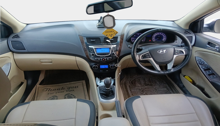 2013 Hyundai Verna FLUIDIC 1.6 CRDI SX, Diesel, Manual, 1,21,494 km, interior