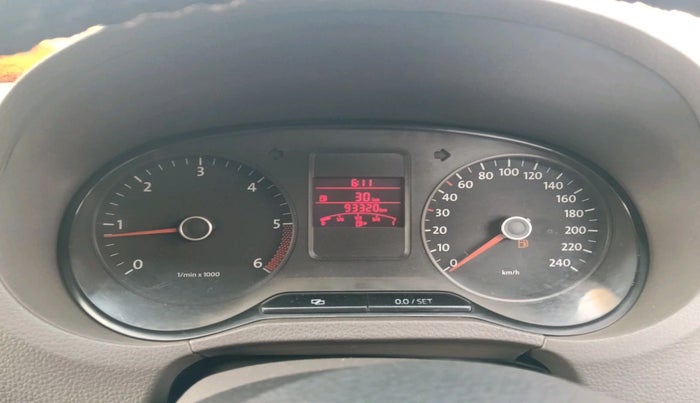 2012 Volkswagen Vento TRENDLINE DIESEL 1.6, Diesel, Manual, 93,320 km, interior