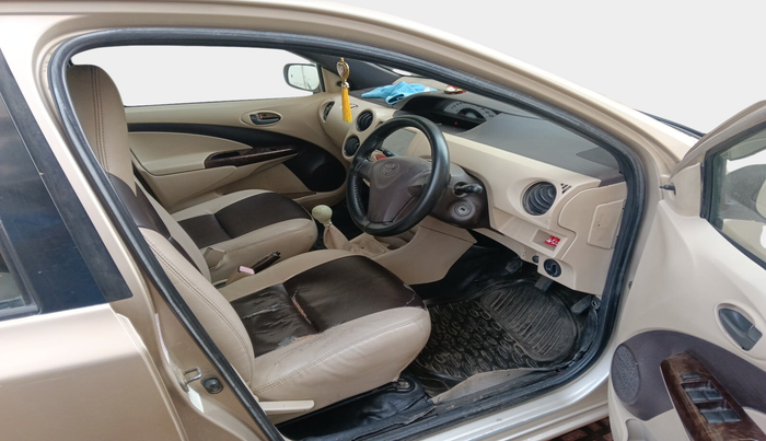 2012 Toyota Etios G, Petrol, Manual, 92,163 km, interior