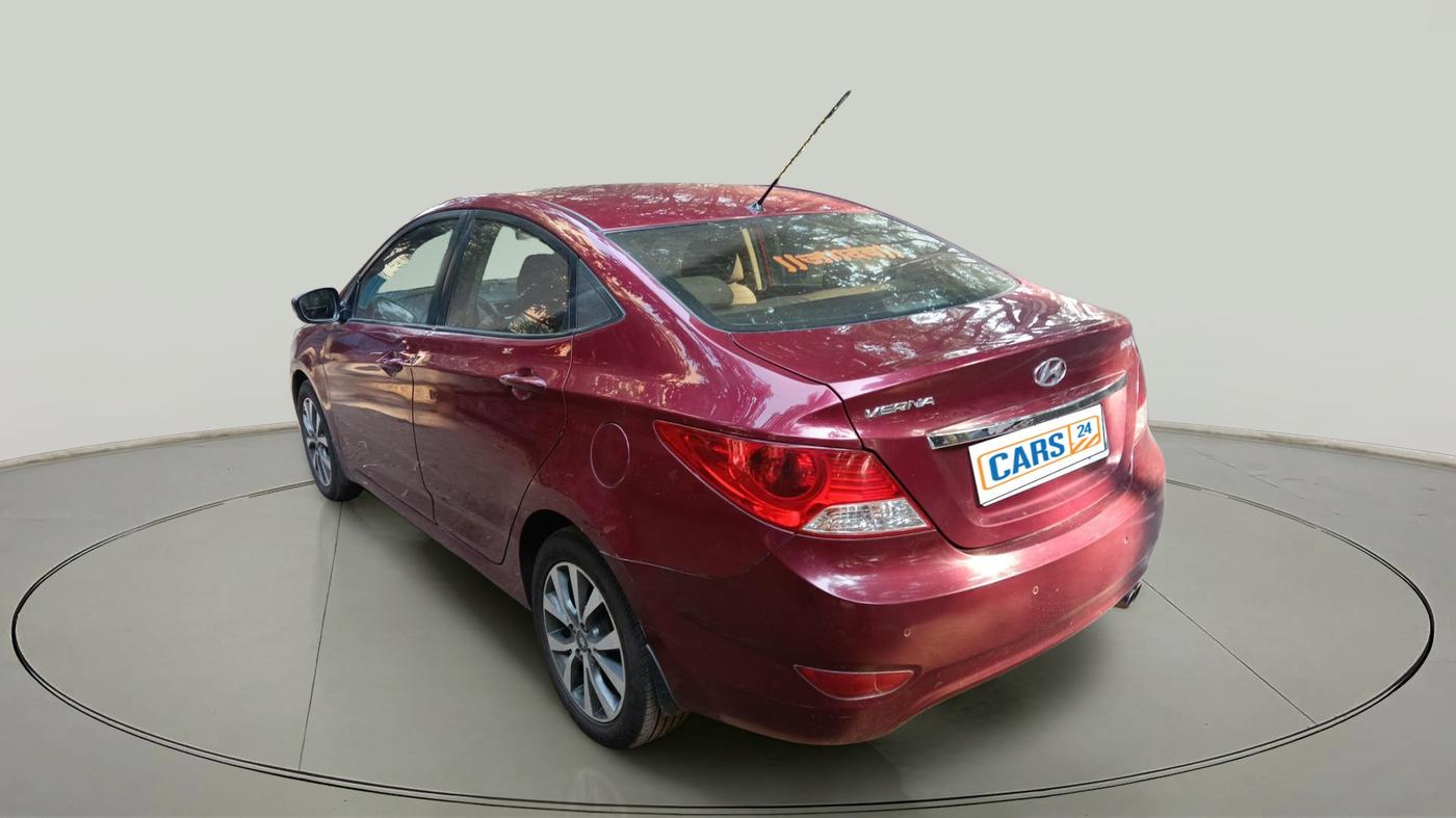 2014 Hyundai Verna FLUIDIC 1.6 CRDI SX, Diesel, Manual, 93,665 km, exterior