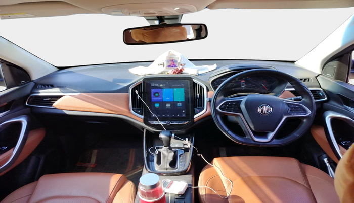 2021 MG HECTOR PLUS SHARP 1.5 PETROL TURBO CVT 6-STR, Petrol, Automatic, 28,050 km, interior