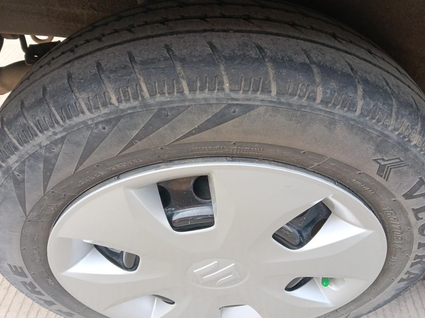 2019 Maruti New Wagon-R VXI 1.2, Petrol, Manual, 45,001 km, tyre