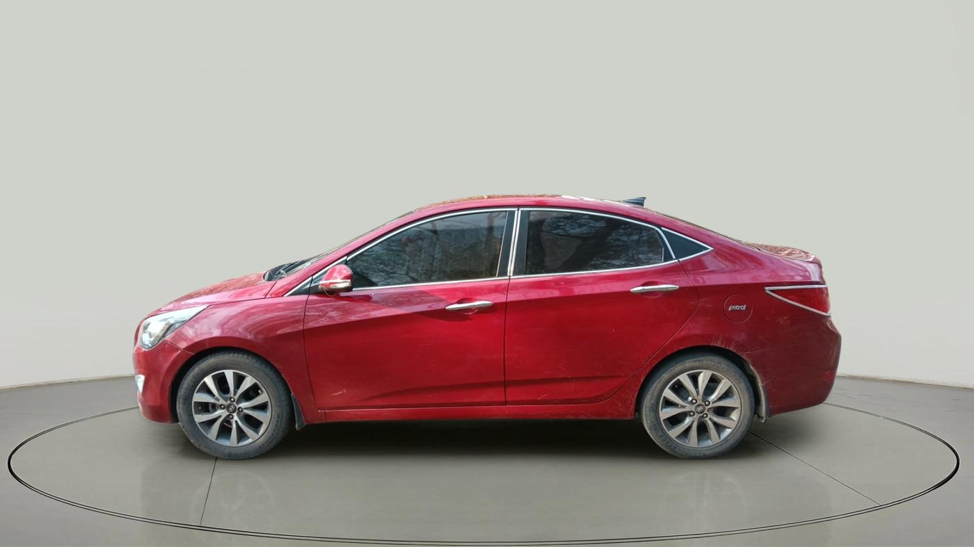 2015 Hyundai Verna FLUIDIC 4S 1.6 VTVT S(O), Petrol, Manual, 79,062 km, exterior