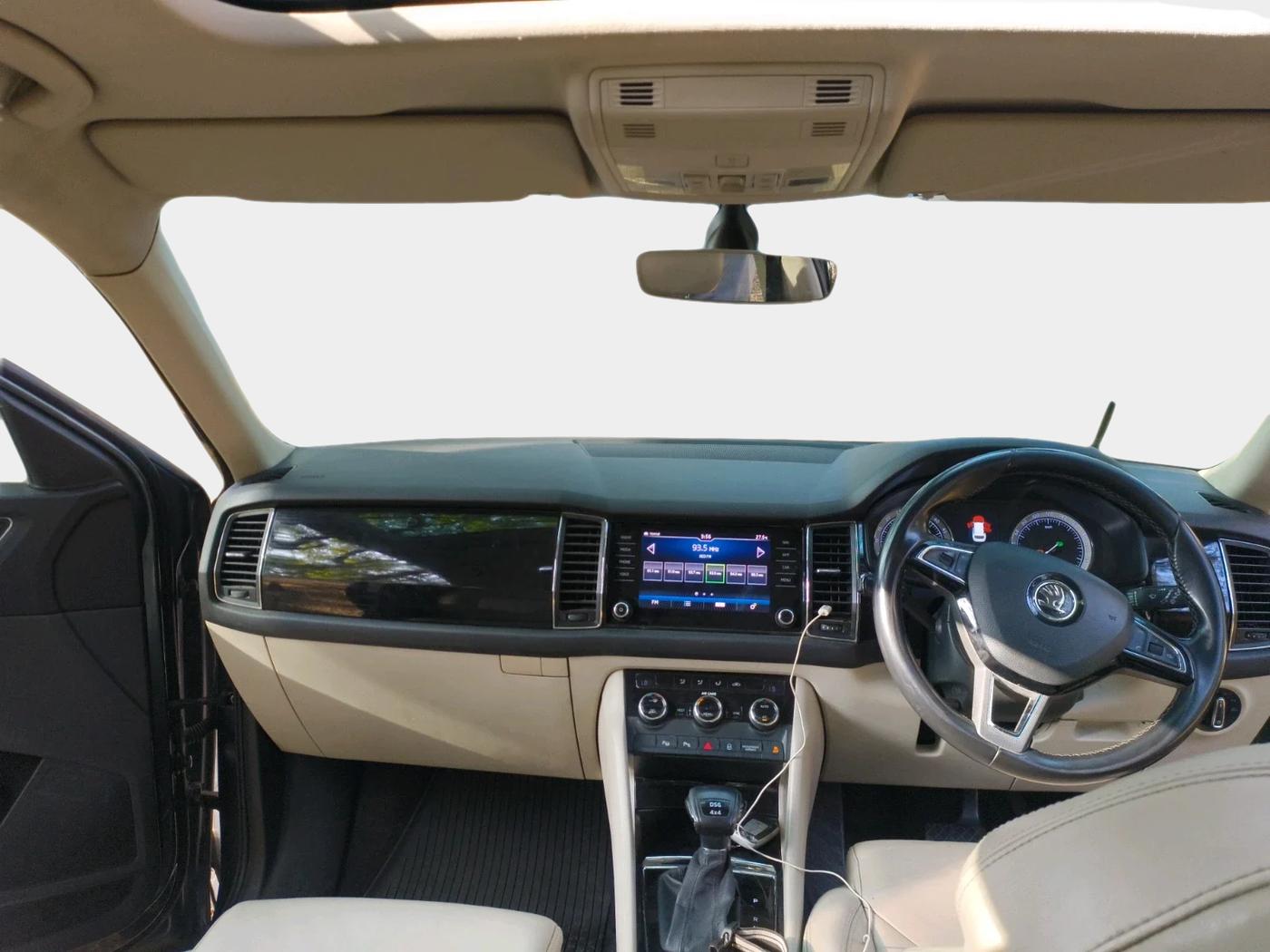 2017 Skoda Kodiaq STYLE 2.0 TDI 4X4 AT, Diesel, Automatic, 1,08,127 km, interior