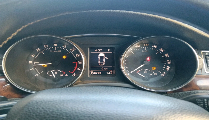 2014 Skoda Superb ELEGANCE 2.0 TDI CR AT, Diesel, Automatic, 1,50,723 km, interior