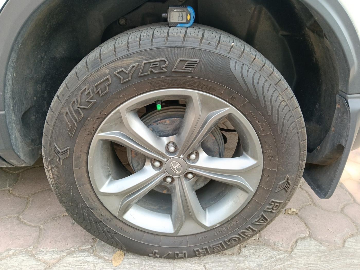 2021 Tata Harrier XT PLUS 2.0L KRYOTEC, Diesel, Manual, 1,27,488 km, tyre