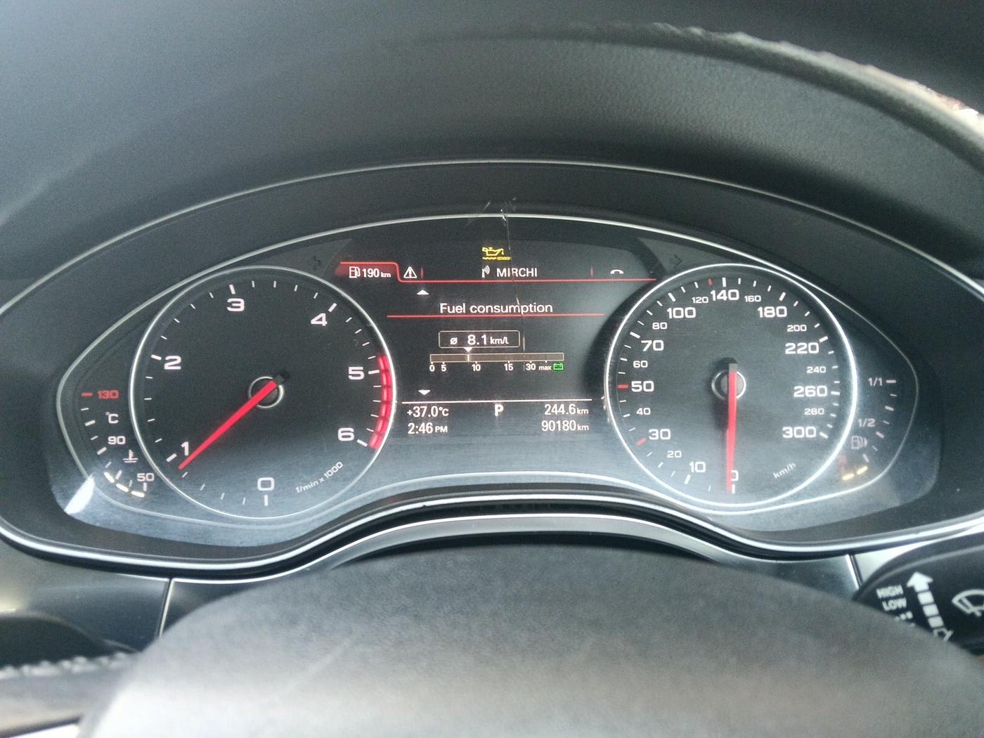 2012 Audi A6 2.0 TDI PREMIUM PLUS, Diesel, Automatic, 90,180 km, interior