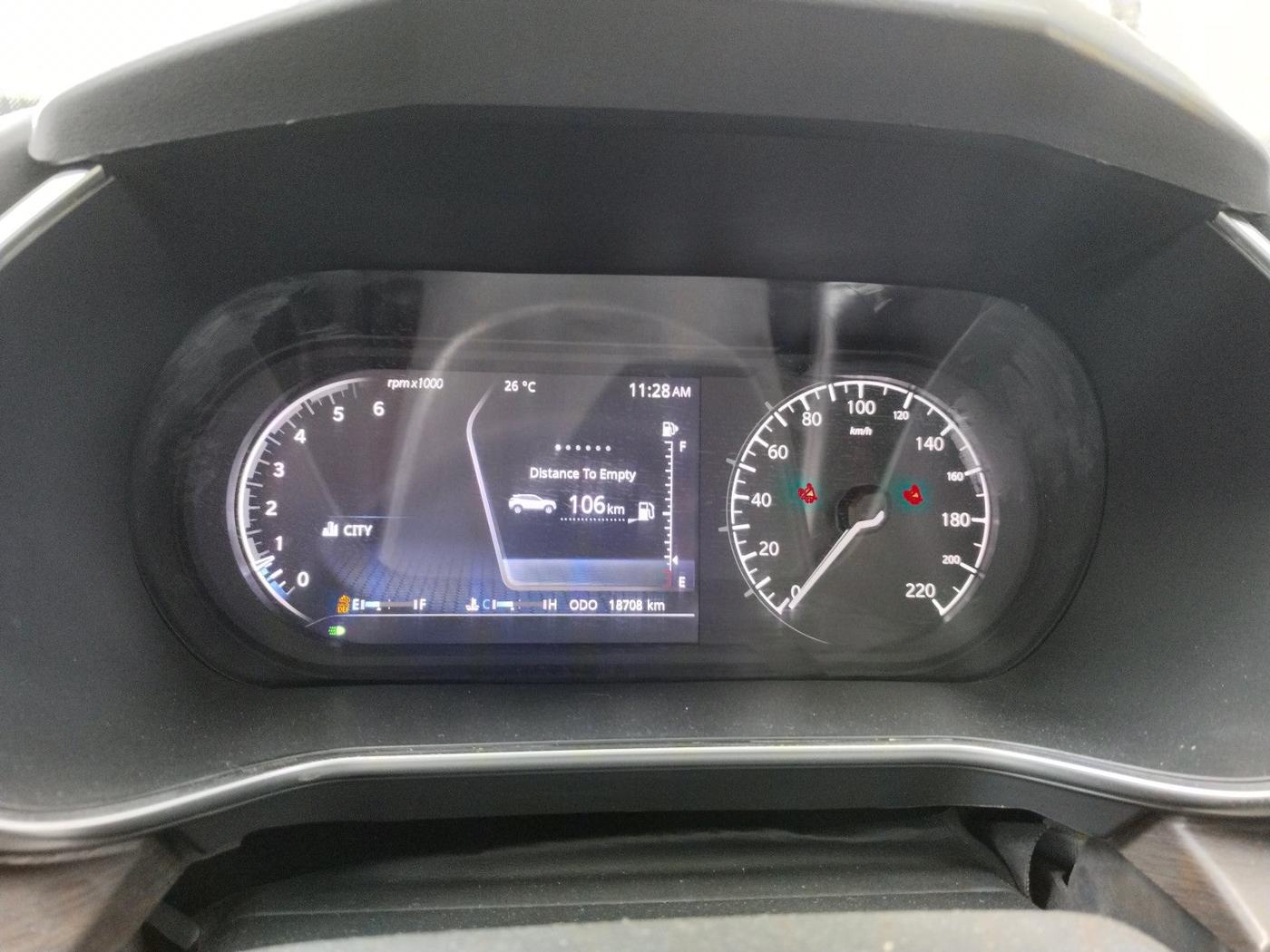 2020 Tata Harrier XZ PLUS 2.0L DUAL TONE, Diesel, Manual, 18,708 km, interior