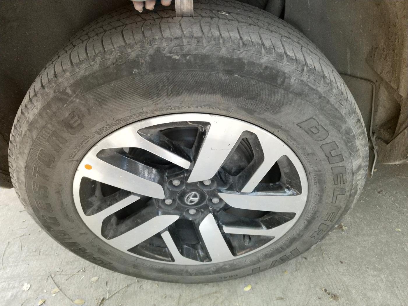2020 Tata Harrier XZ PLUS 2.0L DUAL TONE, Diesel, Manual, 18,708 km, tyre