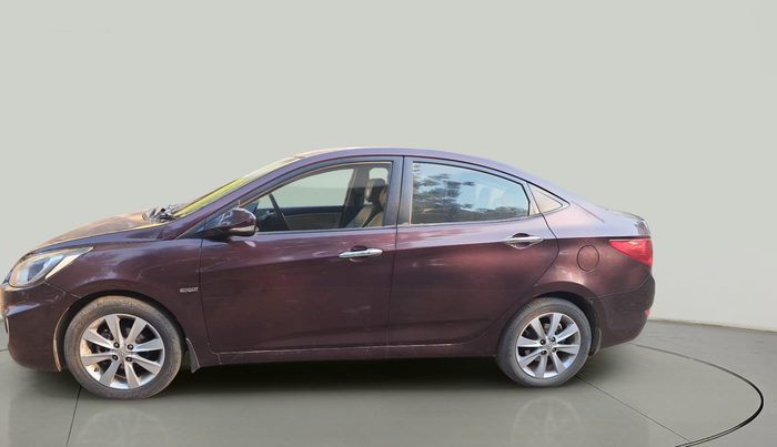 2012 Hyundai Verna FLUIDIC 1.6 CRDI SX OPT, Diesel, Manual, 81,669 km, exterior