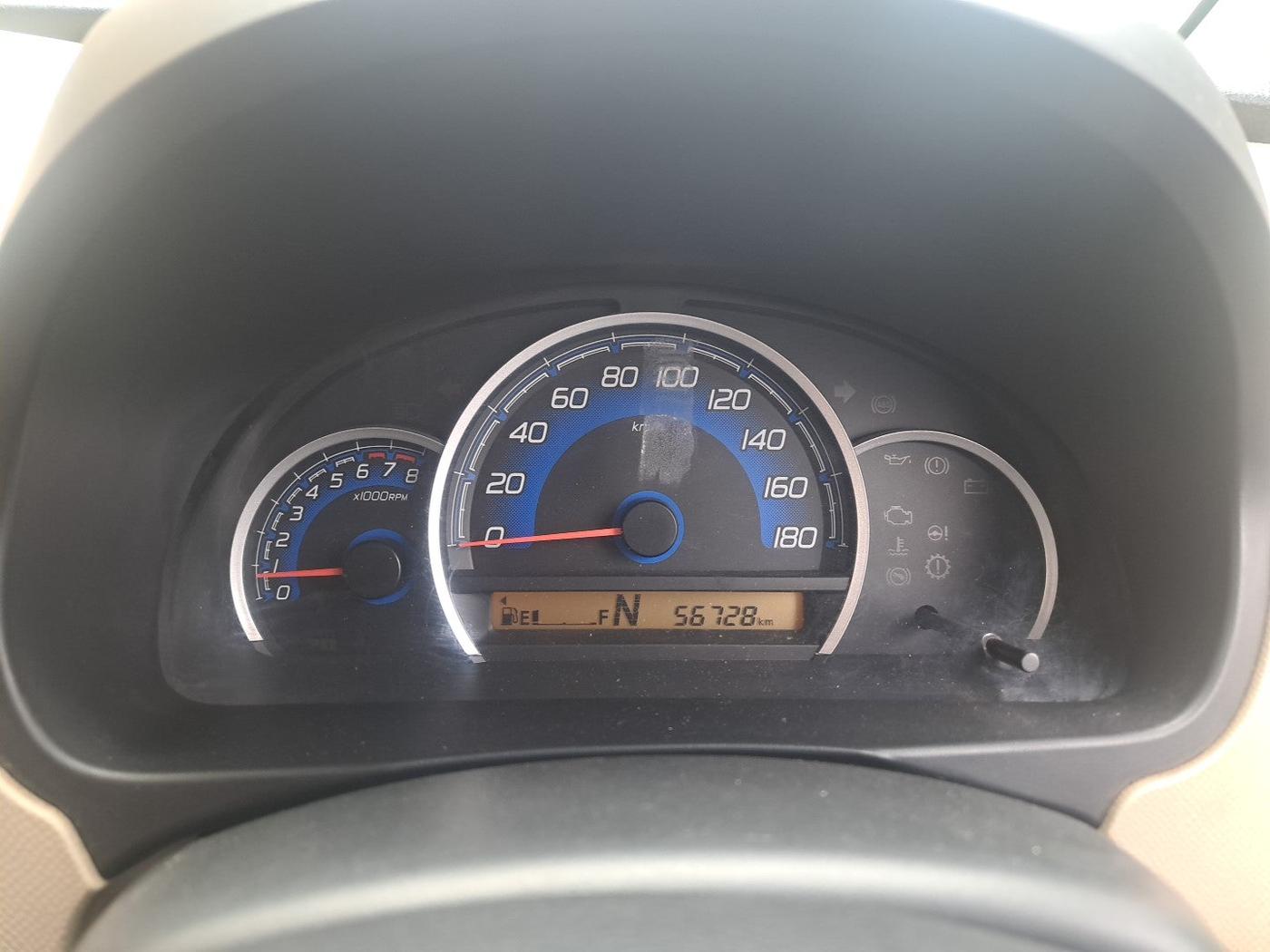 2017 Maruti Wagon R 1.0 VXI AMT, Petrol, Automatic, 56,728 km, interior