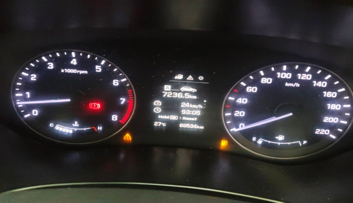 2016 Hyundai Elite i20 ASTA 1.2 (O), Petrol, Manual, 69,534 km, interior