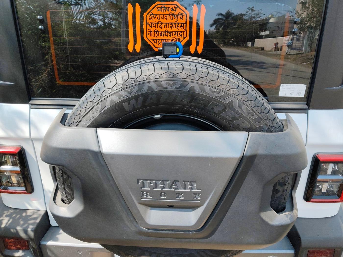 2024 Mahindra Thar Roxx MX5 Diesel MT 2WD, Diesel, Manual, 4,841 km, tyre