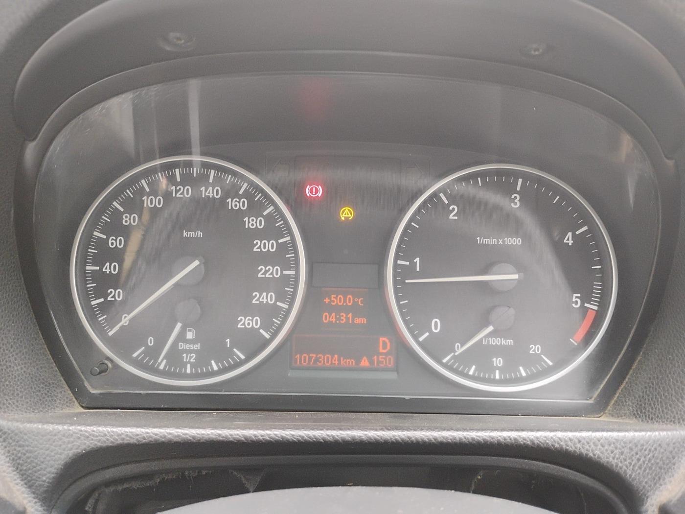 2010 BMW 3 Series 320d, Diesel, Automatic, 1,09,137 km, interior