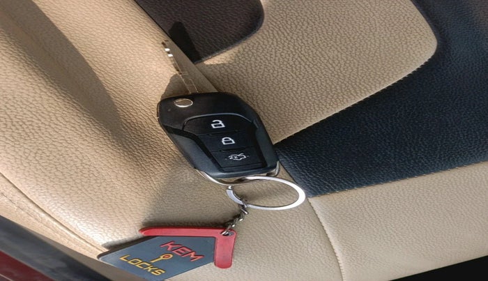 2017 Ford Figo Aspire TITANIUM 1.5 PETROL AT, Petrol, Automatic, 9,549 km, interior