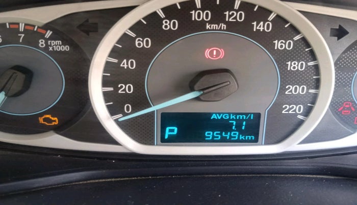 2017 Ford Figo Aspire TITANIUM 1.5 PETROL AT, Petrol, Automatic, 9,549 km, interior