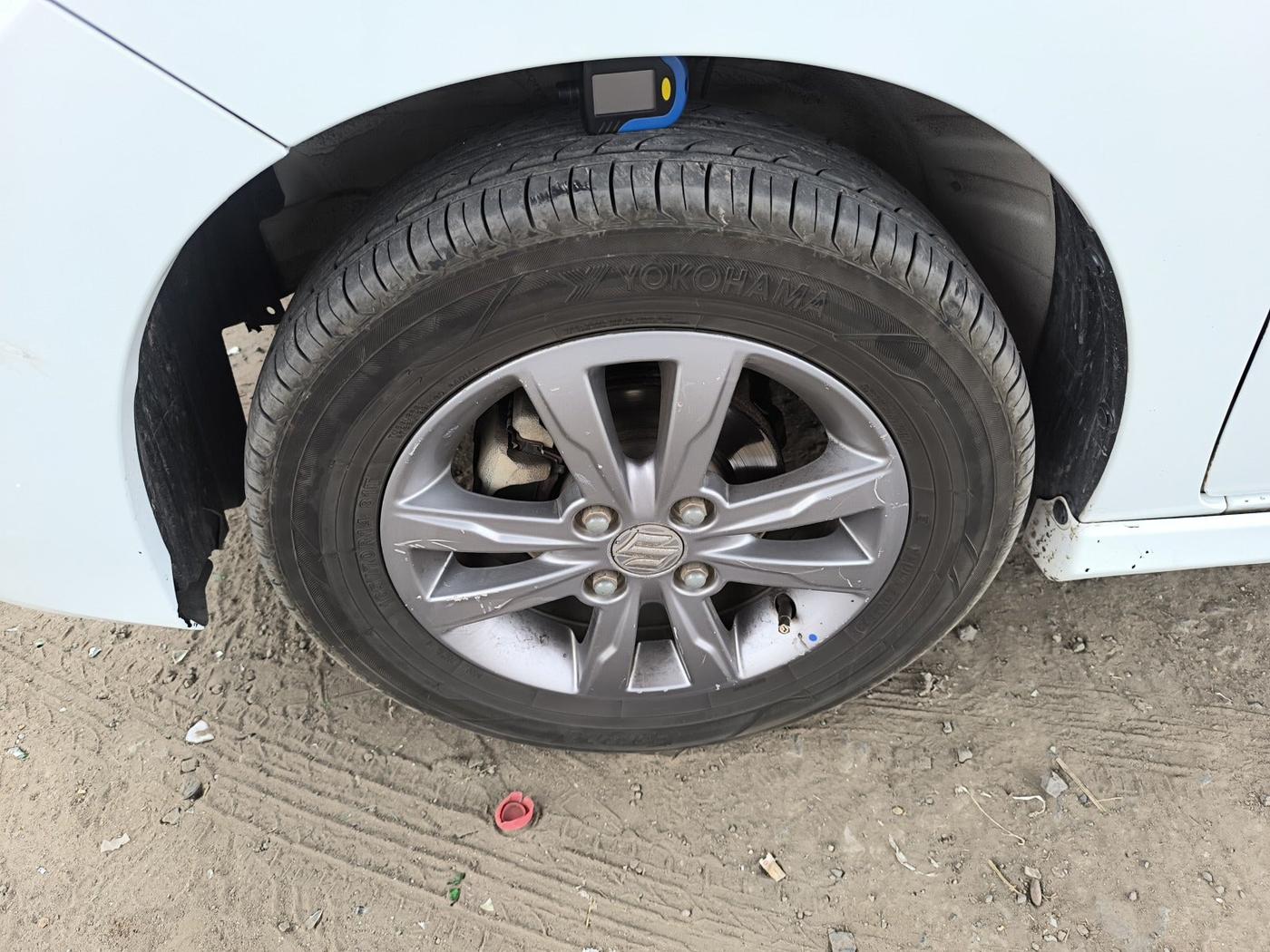 2018 Maruti Wagon R 1.0 VXI+, Petrol, Manual, 1,06,230 km, tyre