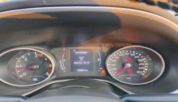 2017 Jeep Compass LIMITED 2.0 DIESEL, Diesel, Manual, 1,35,642 km, interior