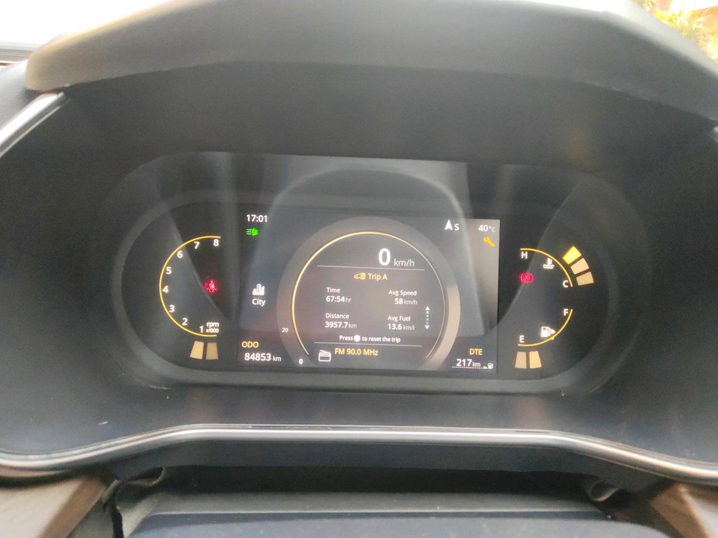 2023 Tata Harrier XZ PLUS 2.0L DUAL TONE, Diesel, Manual, 84,853 km, interior
