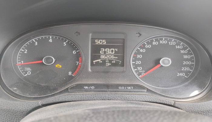 2016 Volkswagen Polo TRENDLINE 1.2L PETROL, Petrol, Manual, 86,206 km, interior