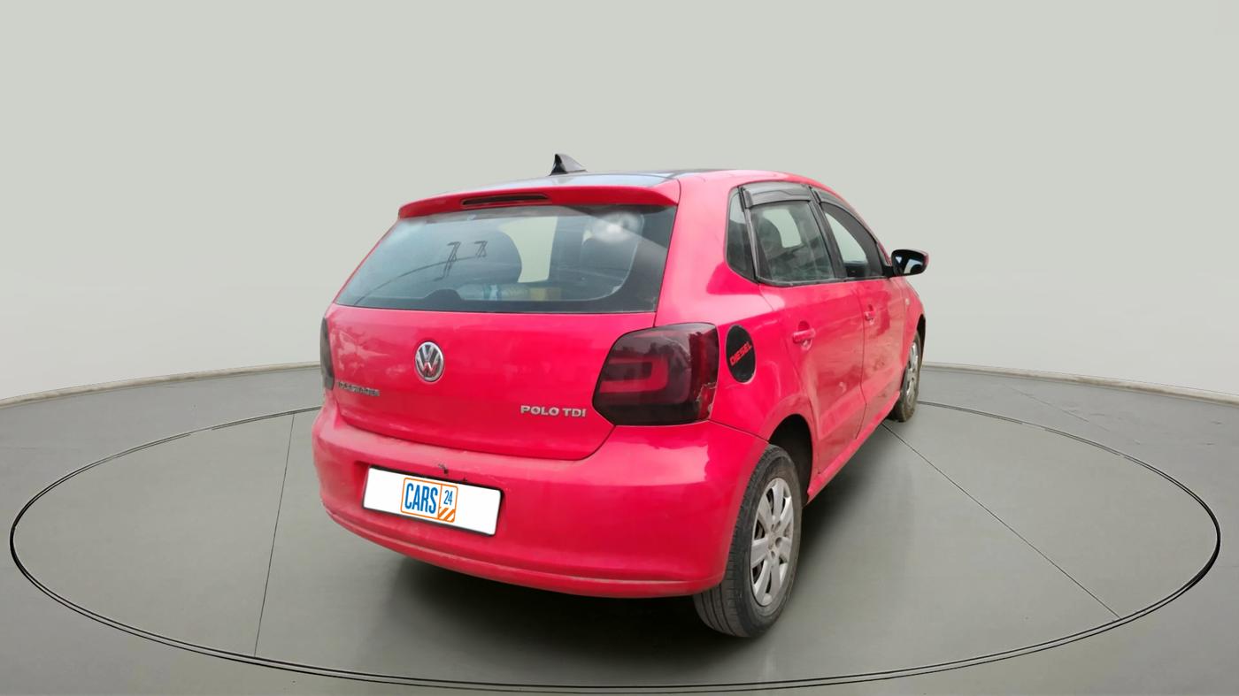 2012 Volkswagen Polo TRENDLINE 1.2L DIESEL, Diesel, Manual, 1,46,023 km, exterior