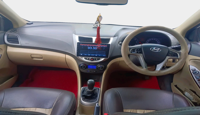 2012 Hyundai Verna FLUIDIC 1.6 CRDI SX, Diesel, Manual, 1,61,514 km, interior