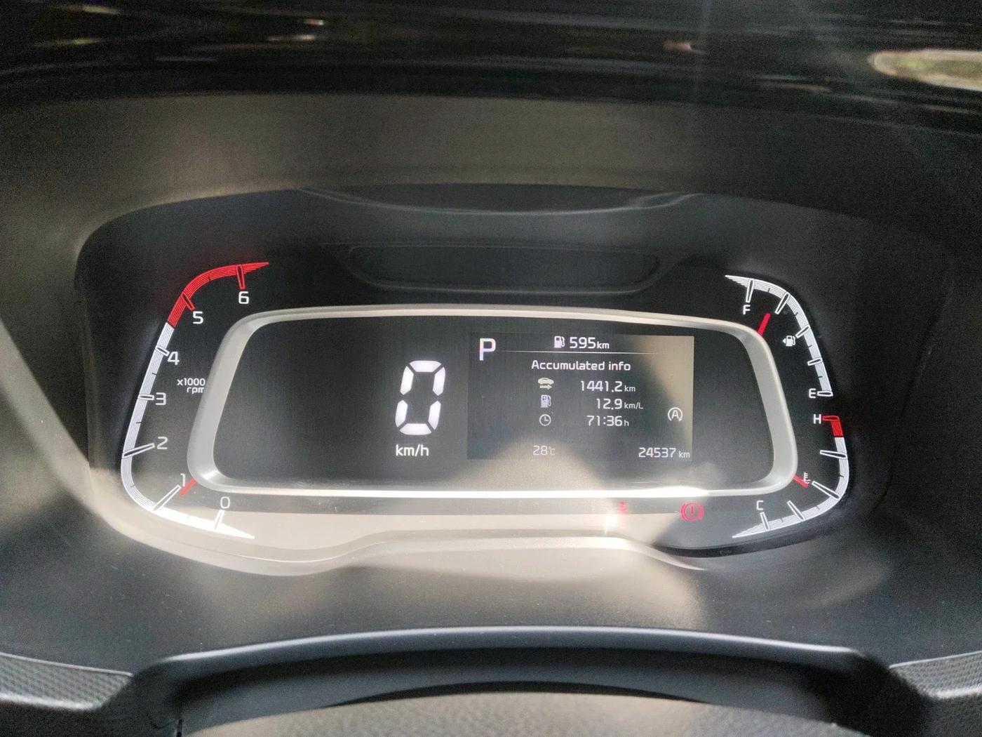 2023 KIA SONET X LINE 1.5 AT, Diesel, Automatic, 24,537 km, interior