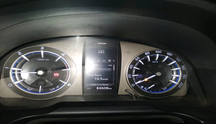 2016 Toyota Innova Crysta 2.4 VX 7 STR, Diesel, Manual, 84,608 km, interior