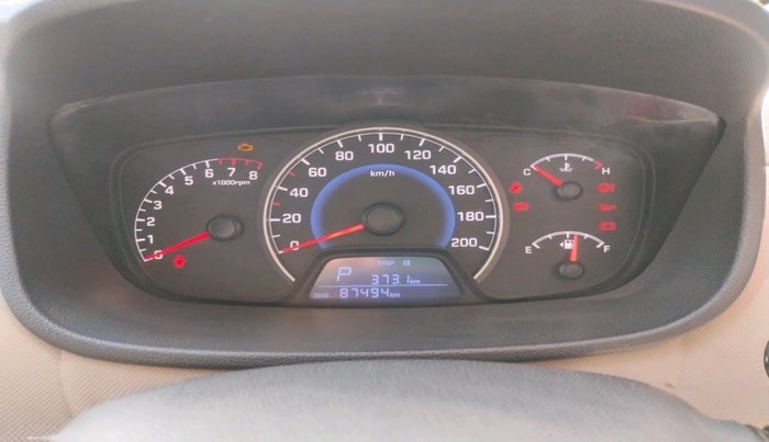 2016 Hyundai Grand i10 ASTA (O) AT 1.2 KAPPA VTVT, Petrol, Automatic, 87,494 km, interior