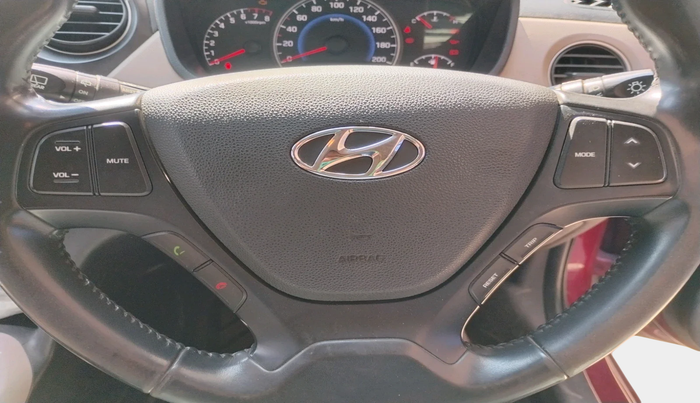 2016 Hyundai Grand i10 ASTA (O) AT 1.2 KAPPA VTVT, Petrol, Automatic, 87,494 km, interior