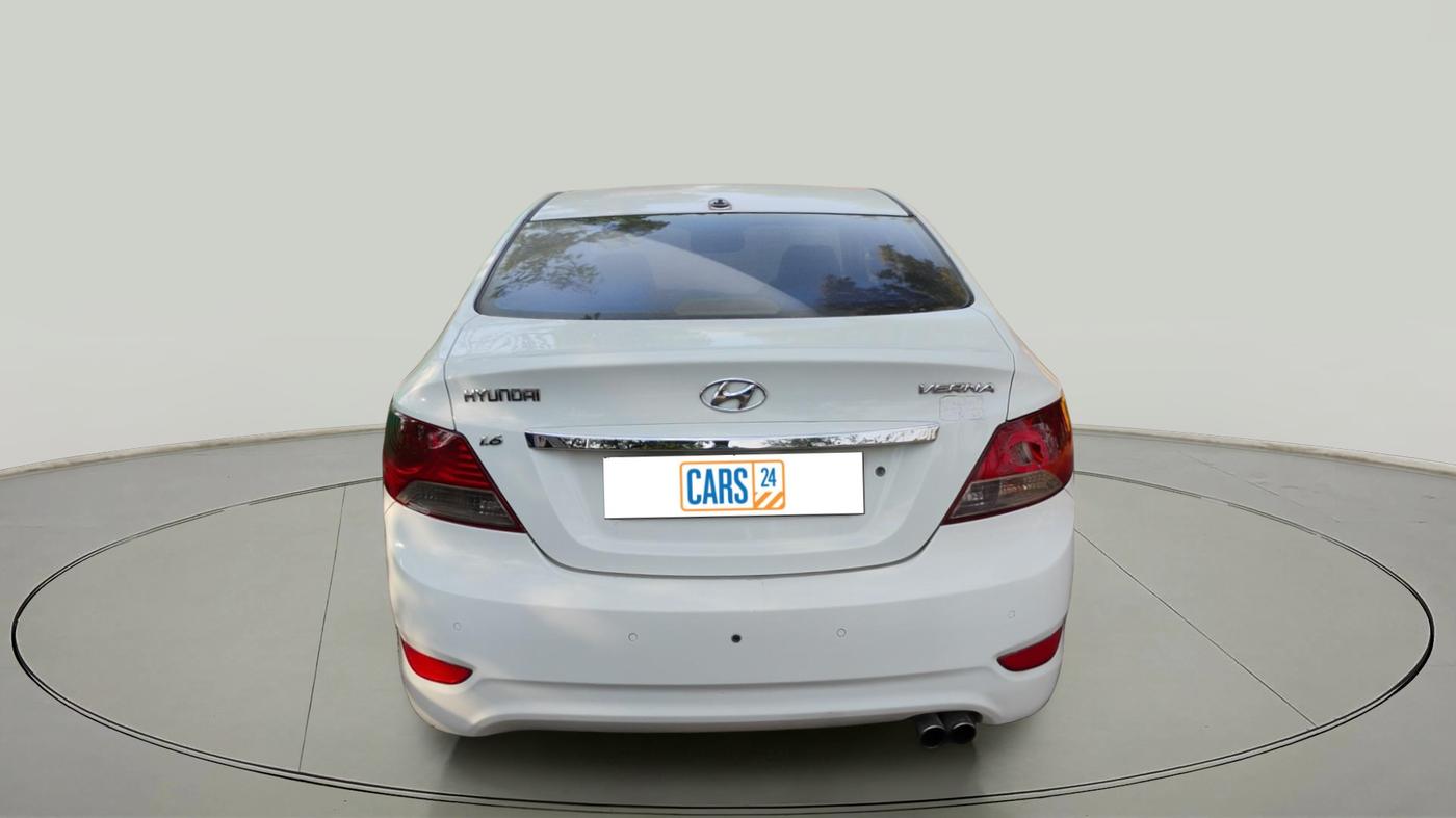 2012 Hyundai Verna FLUIDIC 1.6 CRDI EX, Diesel, Manual, 1,21,576 km, exterior