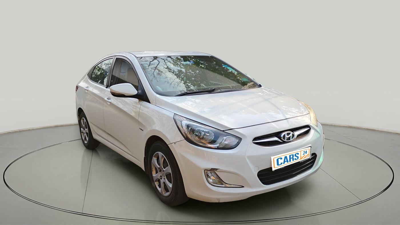 2012 Hyundai Verna FLUIDIC 1.6 CRDI EX, Diesel, Manual, 1,21,576 km, exterior