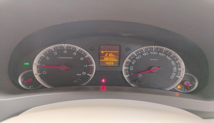 2017 Maruti Ertiga VXI CNG, Petrol, Manual, 58,222 km, interior