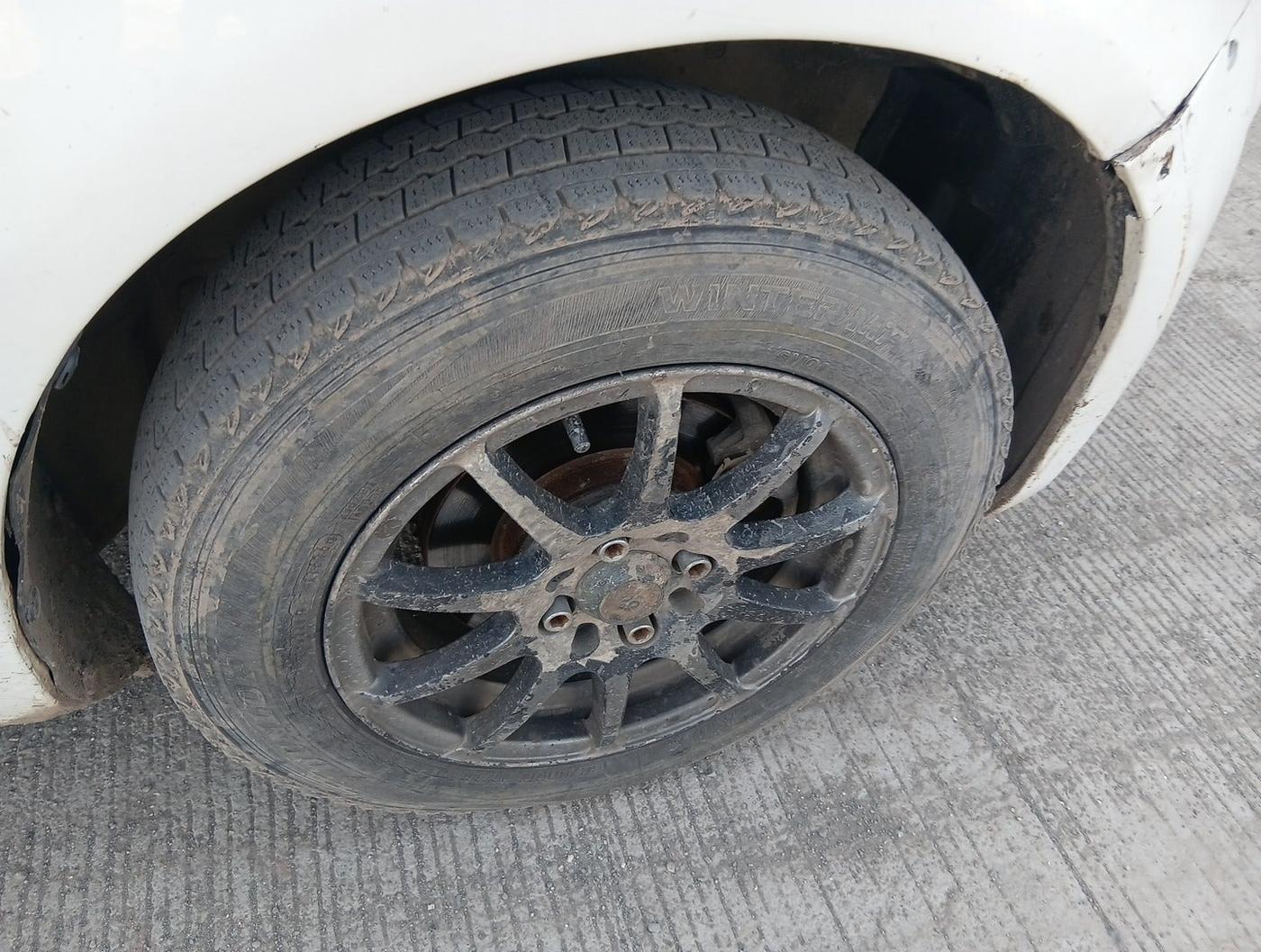 2009 Maruti Ritz VXI, Petrol, Manual, 1,54,099 km, tyre