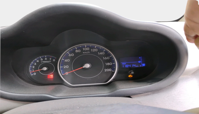 2011 Hyundai i10 MAGNA 1.2, Petrol, Manual, 1,18,414 km, interior