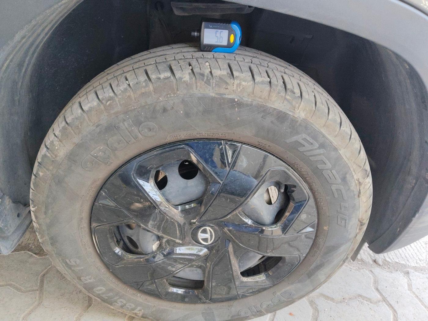 2023 Tata PUNCH PURE MT, Petrol, Manual, 15,882 km, tyre