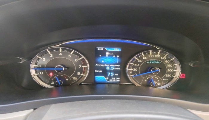 2021 Maruti Ciaz ALPHA 1.5 SHVS PETROL, Petrol, Manual, 51,993 km, interior